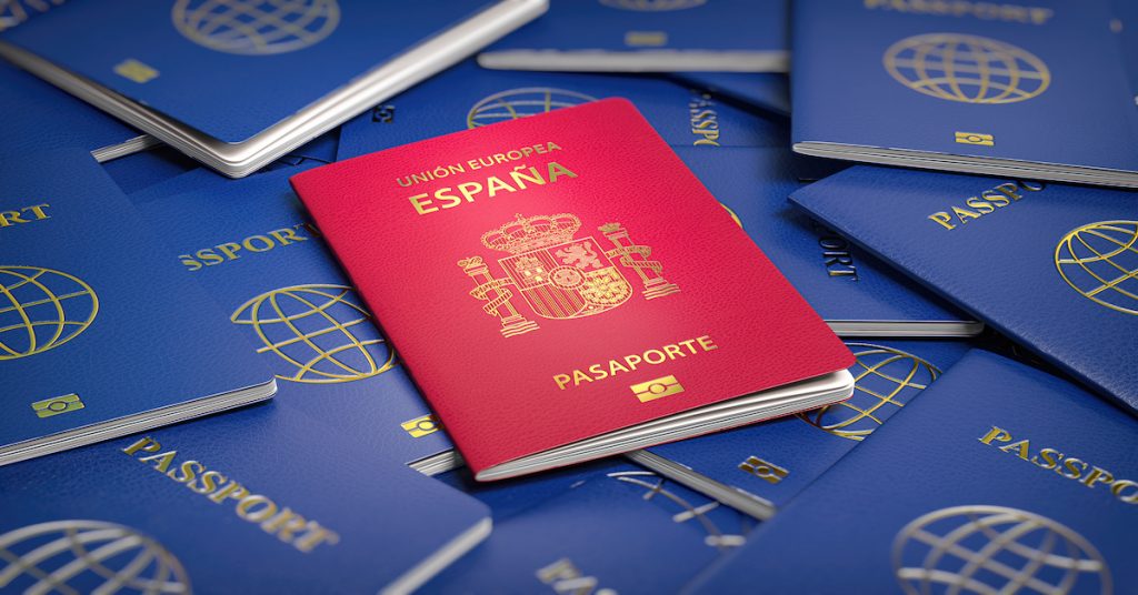 pasaporte España sobre pasaportes de otros países
