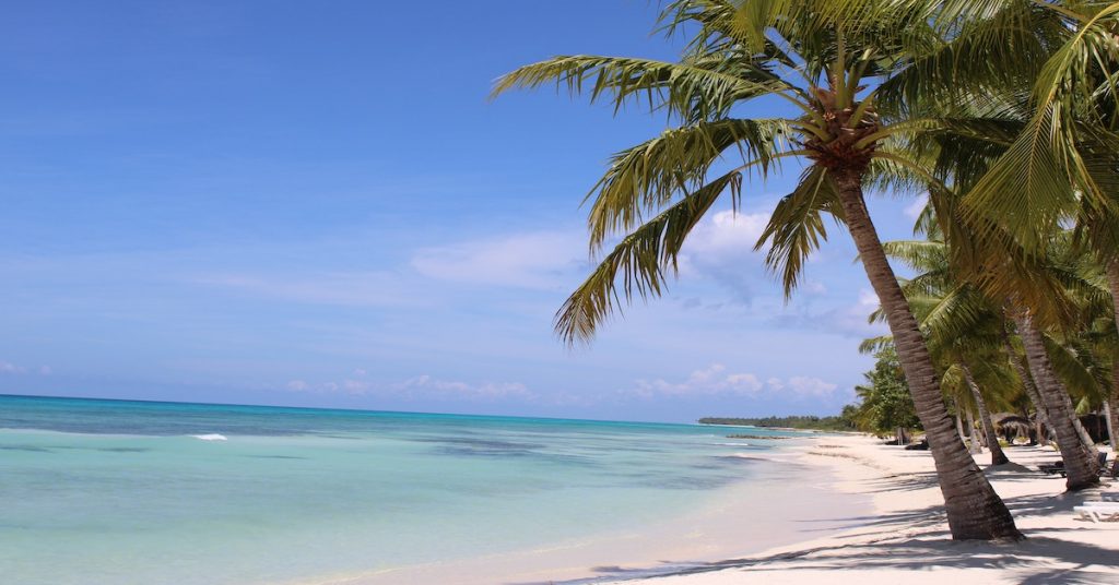 Playa paradisiaca en Punta Cana