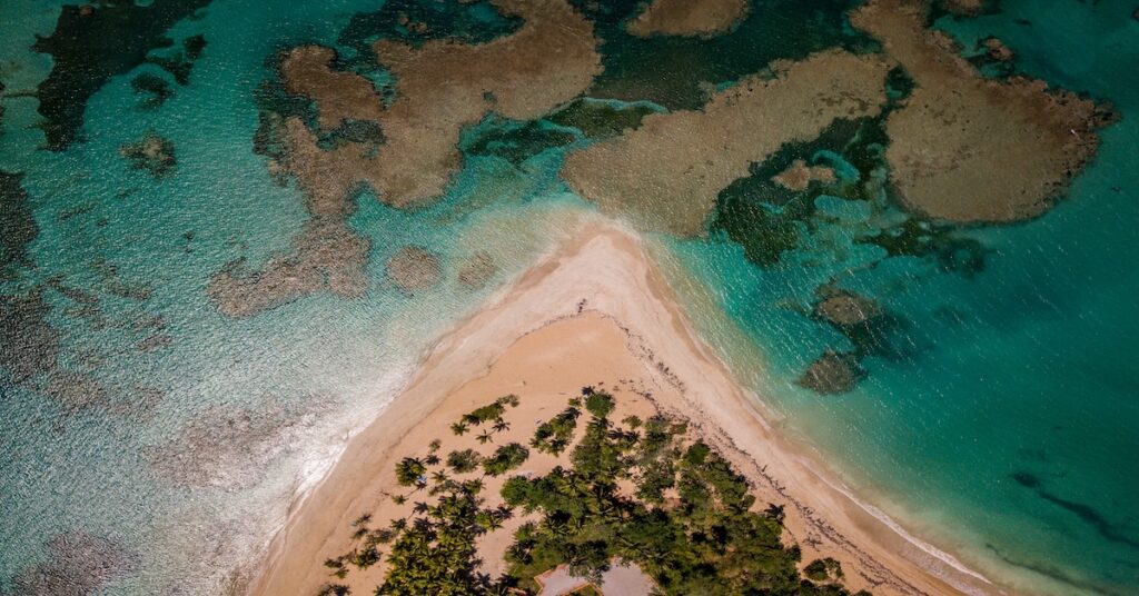 imagen aérea de Playa Portillo en República Dominicana