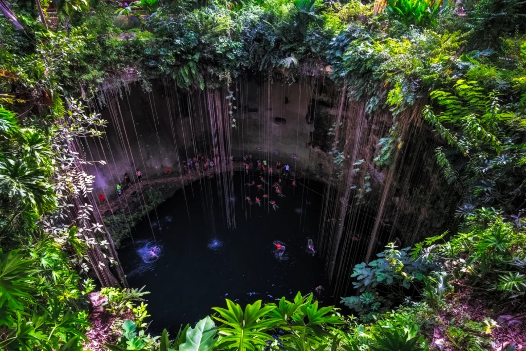 Cenote en Chichén Itzá