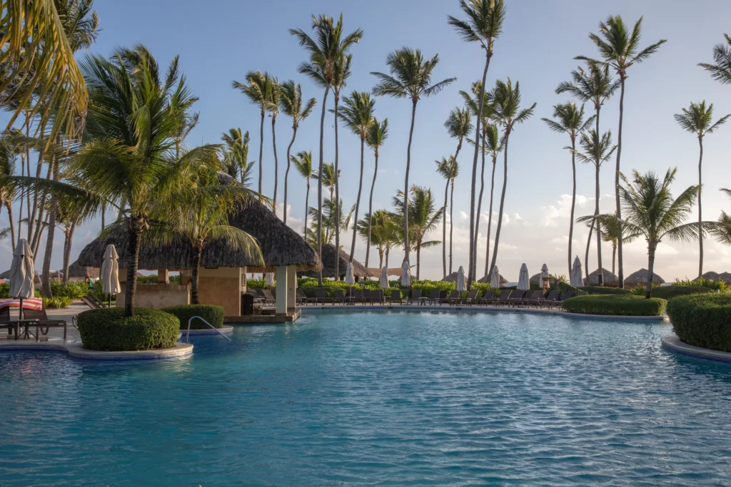 Piscina en resort en Punta Cana